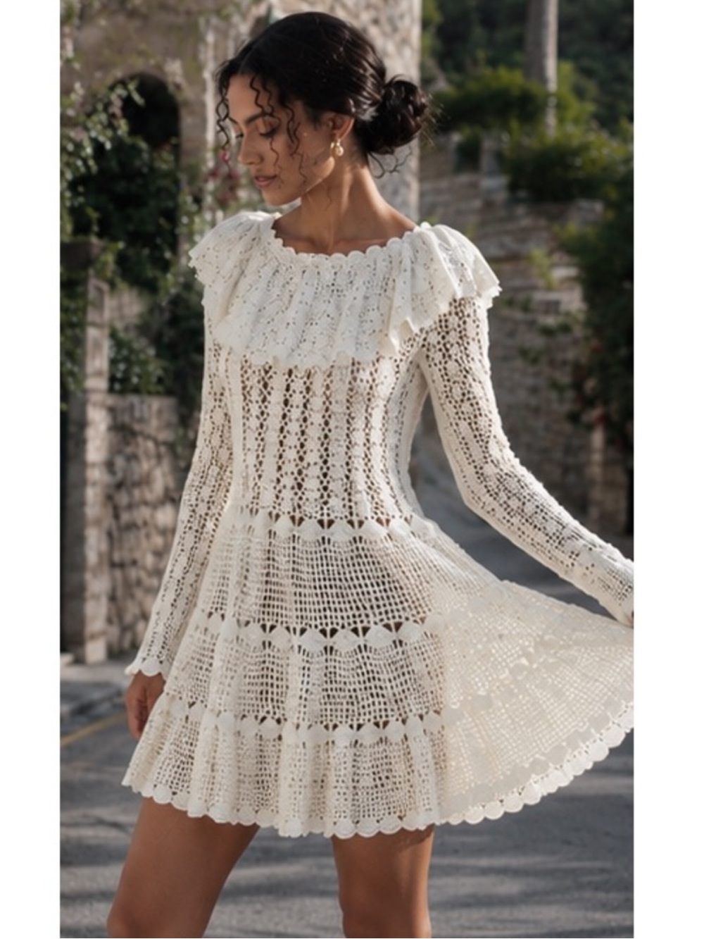 DÔEN Capucine Pearl Heirloom Dress NEW NWT